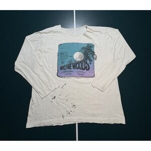 Vintage 90s Into The Woods Musical T Shirt Sz M‎ Old Town Playhouse 1992 Theatre